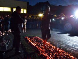 Brave fire walkers raise over £21k for St Barnabas Hospice