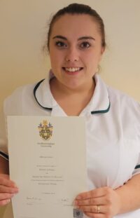 Lincolnshire Hospitals’ new degree apprenticeship route to qualification sees first successful graduate