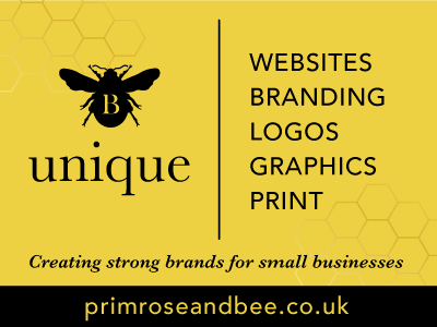 Primrose and Bee Graphic and website design Grantham Lincolnshire