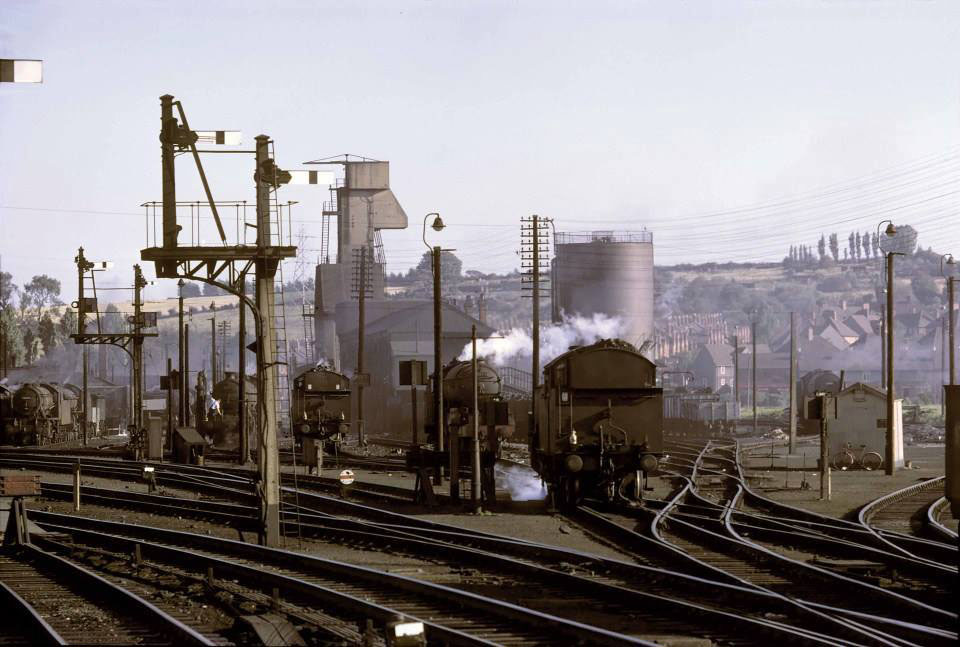 Grantham railway station 60 years ago