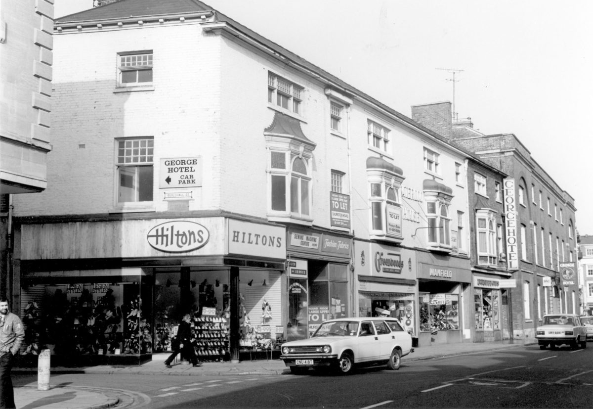 High Street before the bulldozers
