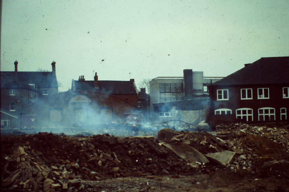 Demolished Buildings in Grantham over the decades