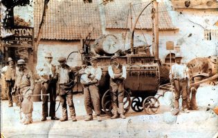 Filling in the pot holes – 120 years ago
