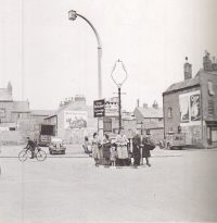 In what year was this Grantham street scene?