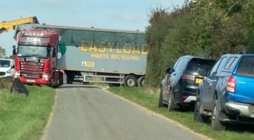 Rural residents riled by HGV carnage on country lanes near Colsterworth