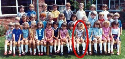Who do you know in this school photo?