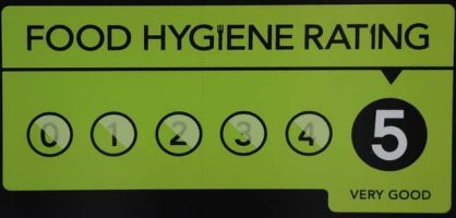 Top food hygiene ratings handed to four Grantham eateriers